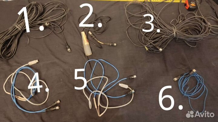 Кабели, коммутация, шнуры СССР, Чехословакия