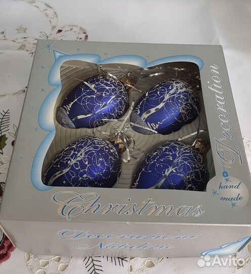 Новогодние игрушки коллекционные