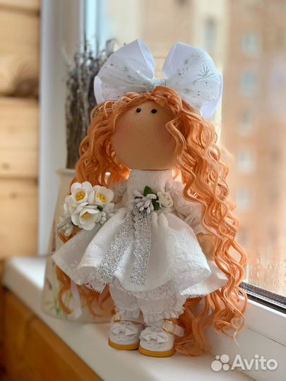 Интерьерная кукла ручной работы