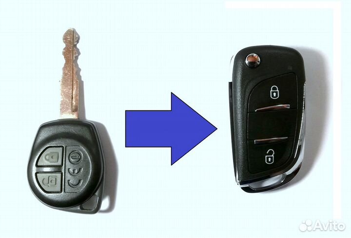 Ключ Сузуки Гранд Витара / Suzuki Grand Vitara