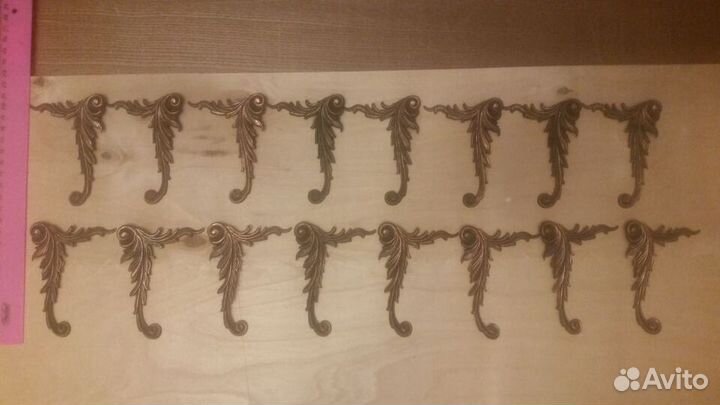 Мебельная фурнитура СССР и РФ уголки накладки