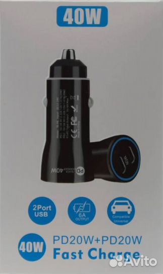 Автомобильное зарядное устройство M-98 Type-C Powe