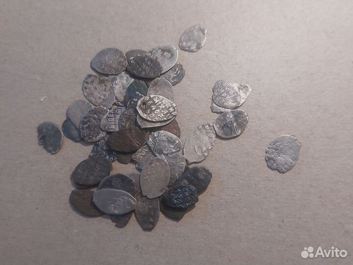 Монеты чешуя