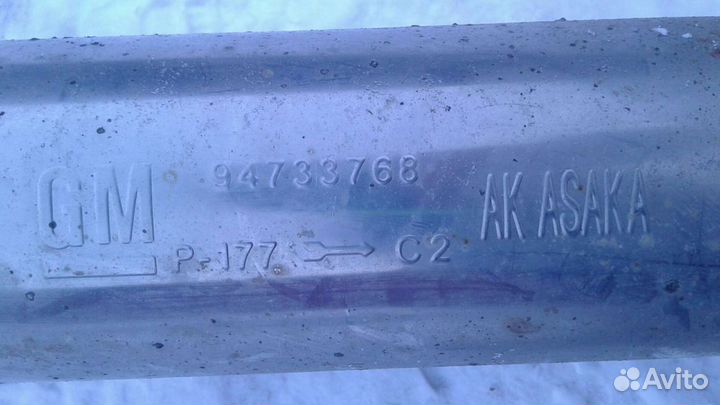 Chevrolet Cobalt выхлопная система