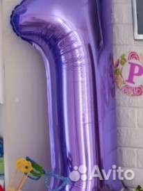 Шар единица фольгированная