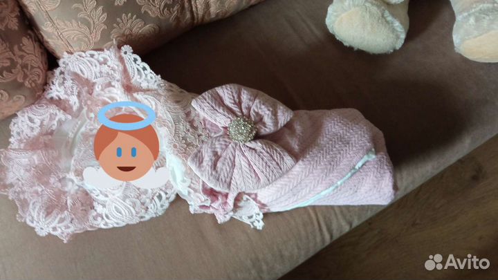 Конверт на выписку для девочки