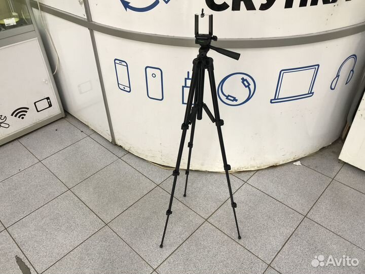 Штатив для телефонов и фотокамер 345-1020мм