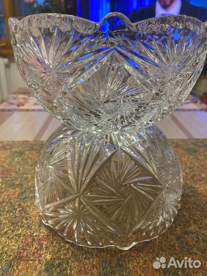 Ваза хрустальная СССР