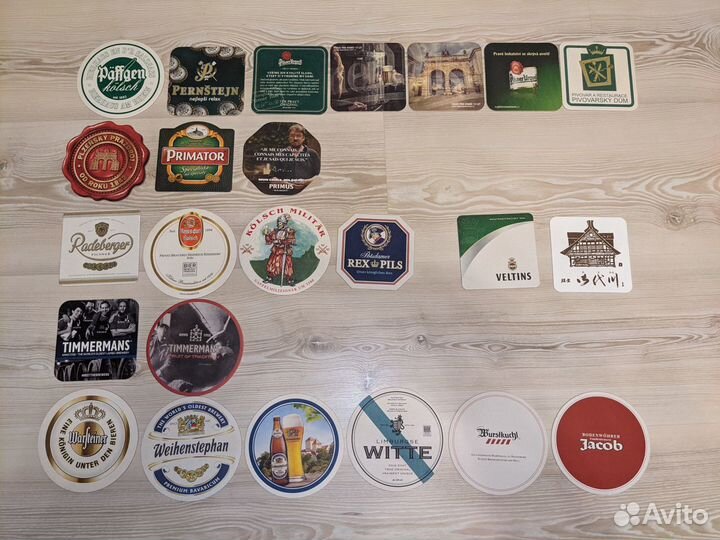 Коллекция Бирдекелей (76 брендов)