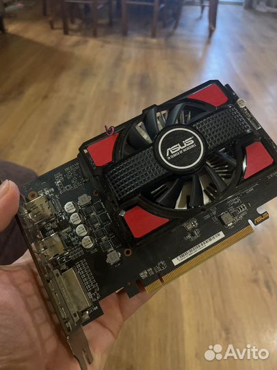Видеокарта asus rx 550 4 gb