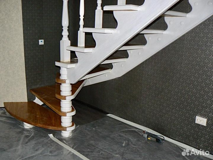 Столярные работы лестницы
