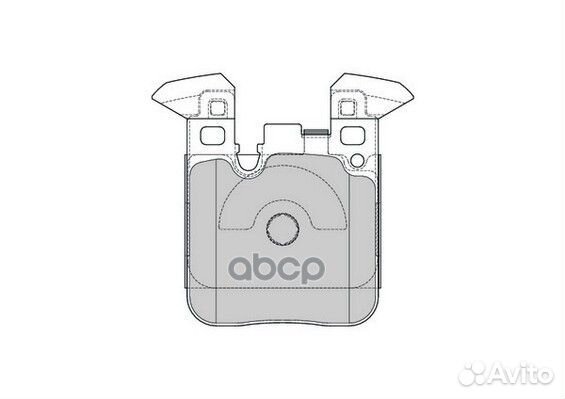 Колодки тормозные дисковые задние Ferodo FDB466