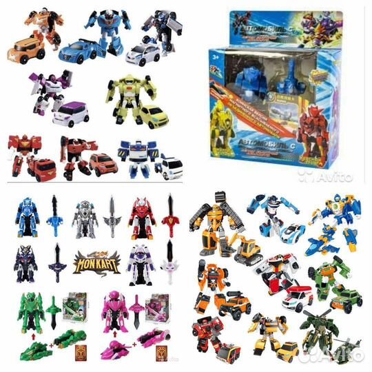 Монкарт роботы тоботы трансформеры