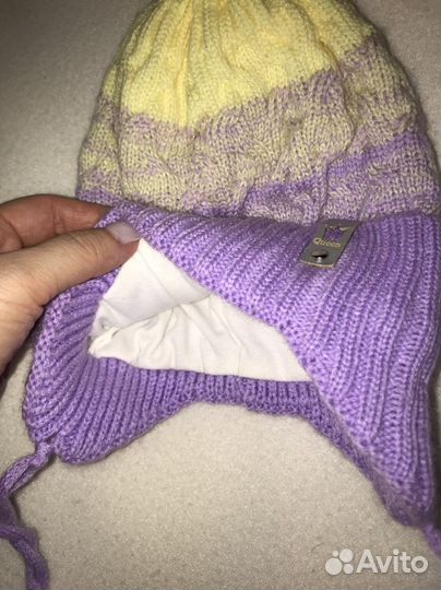 Комплект шапка и снуд