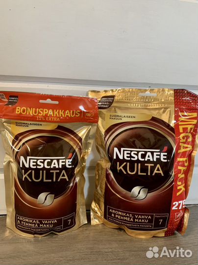 Кофе nescafe Kulta, Gevalia,Капучино из Финляндии