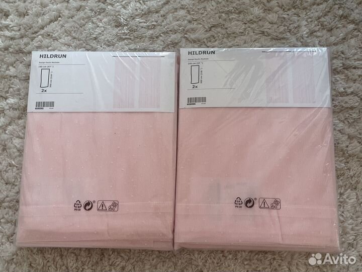 Тюль, гардины IKEA hildrun