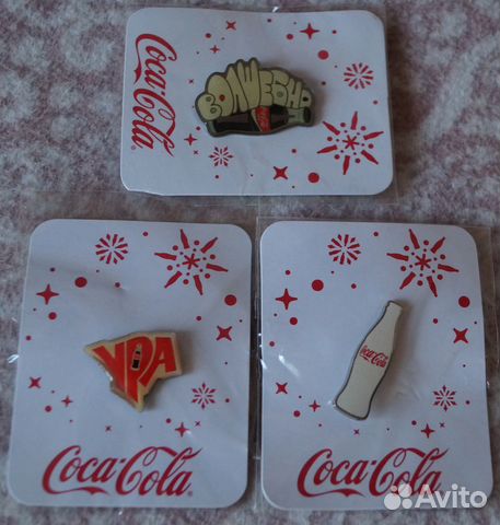 Значки Coca-Cola