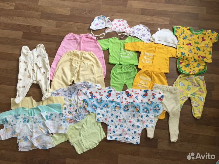 Вещи пакетом для девочки 56 62 68