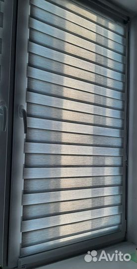 Рулонные шторы день ночь