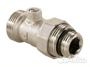 Клапан для нижнего подкл.радиатора valtec уп. 25/1