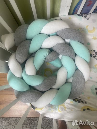 Бортик косичка