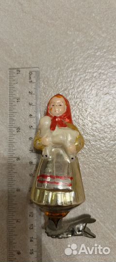 Елочные игрушки СССР на прищепке