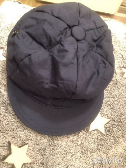Кепка двойная утепленная