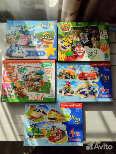Пазлы детские