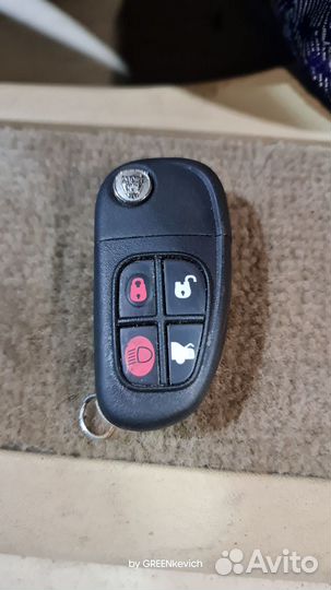 Ключ зажигания Jaguar S-Type