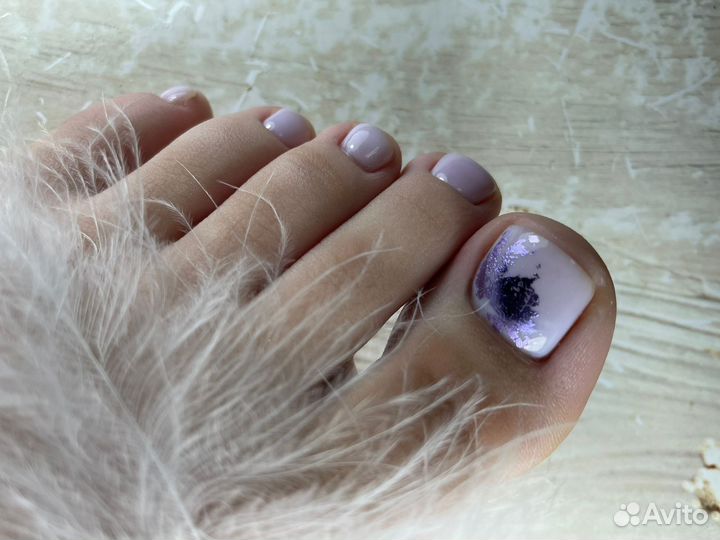 Эстетический педикюр