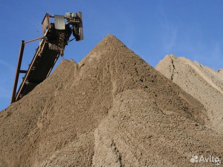 Песок карьерный доставлю оптом