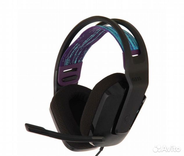 Компьютерная гарнитура Logitech G335, чёрная