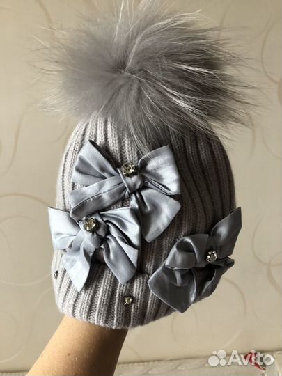 Демисезонная шапка noble people р. 52-54
