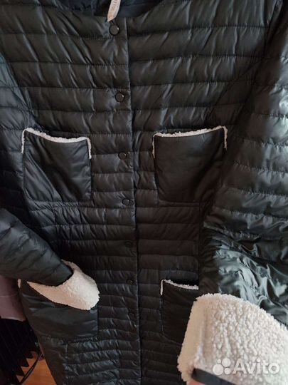 Пальто женское Button