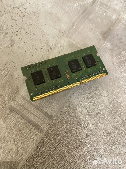 Оперативная память DDR3L для ноутбука 4гб