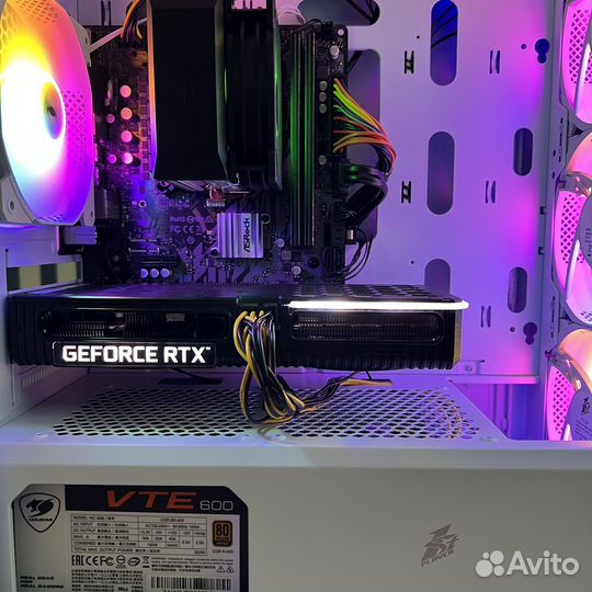 Компьютер RTX 3060 ti i5 11400f ssd 512 16gb