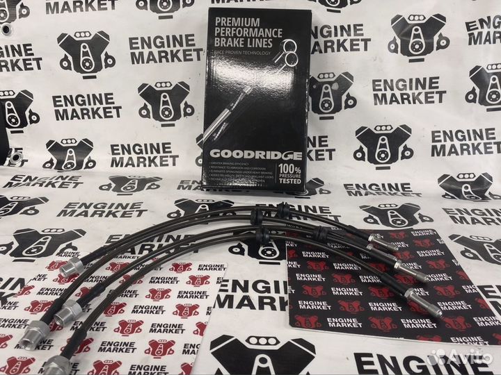 К-т тормозные армированные шланги BMW E36 E46 E92