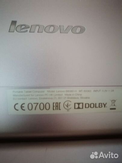 Планшет lenovo на запчасти