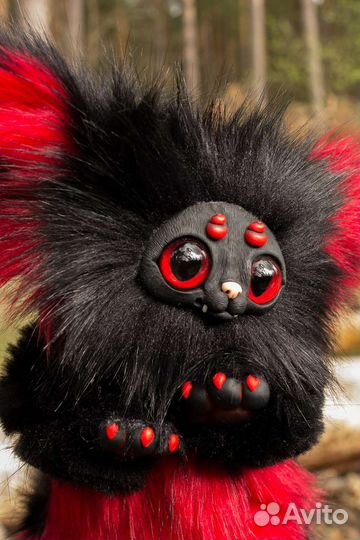 Авторская игрушка в смешанной технике