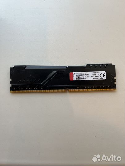 Оперативная память ddr4 Hyperx fury 16gb