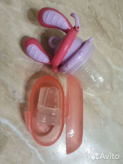 Посуда для кормления, клипсы для соски