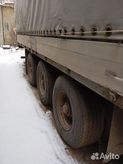 Полуприцеп бортовой МАЗ 9758, 2000