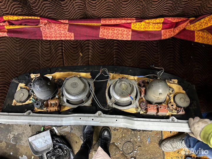 Музыкальная задняя полка ваз 2110, приора седан