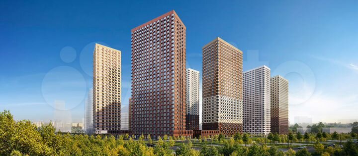 Квартира-студия, 25,5 м², 24/33 эт.