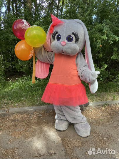 Ростовая Зайка Карамелька, Мишка Тедди