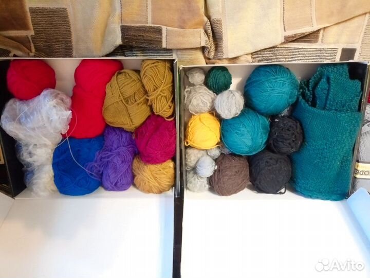 Пряжа нитки для вязания