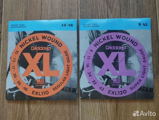 Струны для электрогитары D'Addario