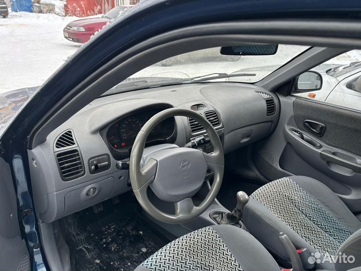 Hyundai Accent 1.5 МТ, 2008, 247 000 км