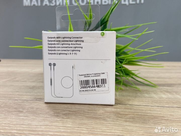 Earpods lightning для iPhone 12 mini