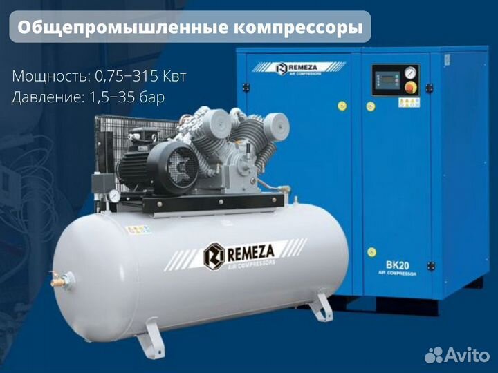 Поршневой компрессор Remeza сб4/С-200.LB30A